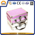Caja de almacenamiento de cosméticos de belleza con forro de terciopelo (HB-2035)